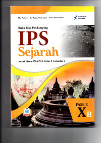 Image of IPS SEJARAH UNTUK SMA KELAS X SEMESTER 2 KURMER