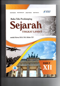 Image of SEJARAH TINGKAT LANJUT UNTUK SMA KELAS XII KURMER